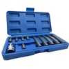 Spline Socket Bit Set 11 Piece 1/2 Drive Standard and