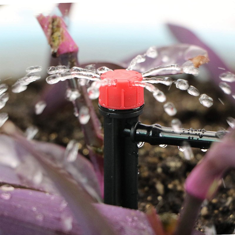 BOFUNX 300Pcs Automatic Drip Irrigation Kit Garden Watering System Adjustable