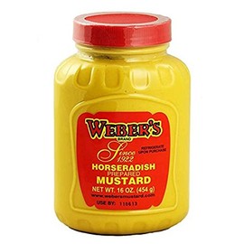 Webers Horseradish Mustard - 16oz. (2-Pack)