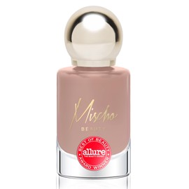 mischo – Rose Gold Nail Polish, Worthy – Beige, Light Pink Summer Colors, Chip Resistant Gel-Like Vegan Nail Polish For Fingernails & Toenails, 10 Free & Animal Cruelty Free, 0.37 fl oz (Pack of 1)
