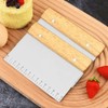 LOMUG Dough Cutter, Pack of 2 Stainless Steel Dough Card