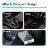 RAINDROPS Mini Wireless CarPlay Adapter for Carplay & Android Auto,2-in-1