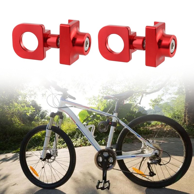 Bamyli Pack of 2 Bicycle Chain Tensioners, Aluminium Alloy Bicycle