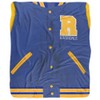 Riverdale, 50"x60", Varsity Jacket Silky Touch Sherpa Back Super Soft