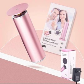 Summer Electric Foot File, Adjustable Rotatable Electronic Foot Dead Skin Remover, Callus Remover Tool for Home & Nail Salon, Pedicure Care Tool for Men Women, Dynamic Manicure Nail Art Cutics Nail Care Smooth - Color: Pink