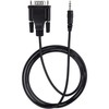 StarTech.com 3ft (1m) DB9 to 3.5mm Serial Cable for Serial