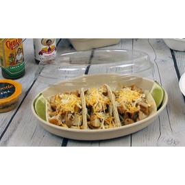 DHG PROFESSIONAL 300 Sets of 26 oz Burrito Bowls WITH LIDS, Compostable Fiber, Biodegradable Bagasse Bowl