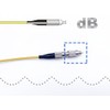 Elfcam® - Fiber Optic Attenuator FC/PC Single Mode Male/Female 2pcs