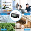 【2 Pack】Brifit Fridge Thermometer, Digital Refrigerator Freezer Thermometer with Large