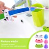 BEPSYOM 3 x tube squeezer with 3 self-closing toothpaste caps,