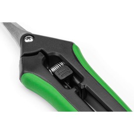 LDK Gardening Hand Pruner Pruning Snip, Garden Trimming Scissors with Stainless Steel Curved Blades (2 Pack)