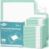MILDPLUS Bed Pads with Adhesive Strips 30'' X 36'' Disposable
