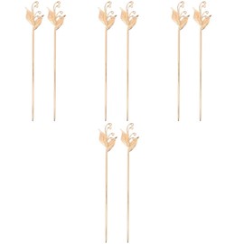 FRCOLOR Sets Hair Bun Stick Hairpin Hair Bun Holder Styling Pins for Parties Events Pcs