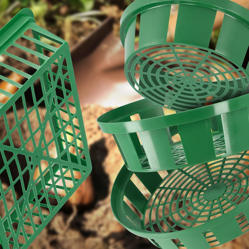 KADAX Plant Basket for Flower Bulbs, Plastic Propagation Basket, Propagation