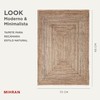 Mihran Alfombra para Recamara de Yute - Lia Corner Natural