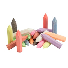SIMBA 20 Neon Street Crayons, 10 x Neon, 10 x Normal, 2.5 x 10.5 cm, in Bucket, from 3 Years