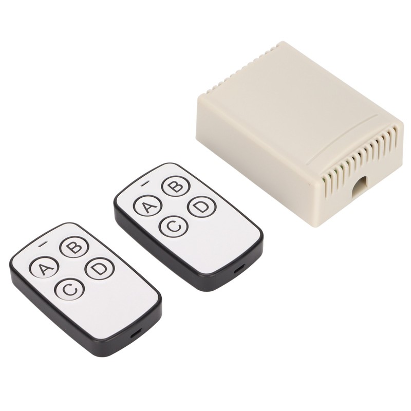 12V Learning Code 4 Way Remote Control Switch 433MHz Copy