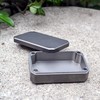 WANERSEN EDC Case Titanium Container Daily Storage Metal Box for