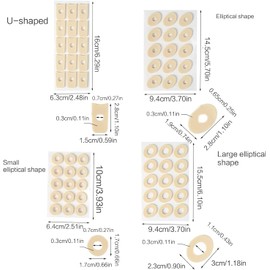 1 Sheet Corn Pads For Toes Soft Foam Callus Cushions, Latex Foam, 1 inch Square, Water Resistant, Foot Cushions, Corn and Callus Remover Cushions