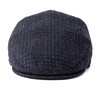 FEINION Gorro plano de lana de tweed Newsboy Ivy Gatsby