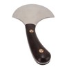 Leather Round Knife DIY One Piece Grinding Powder Steel Incisive