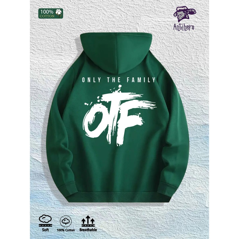 ONLY the FAMILY (OTF) Graphic Hoodie 100% Cotton US Warehouse