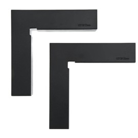 2PCS Positioning Square Aluminum Alloy Black 90 Degrees Woodworking Corner Clamp for Cabinet Drawer