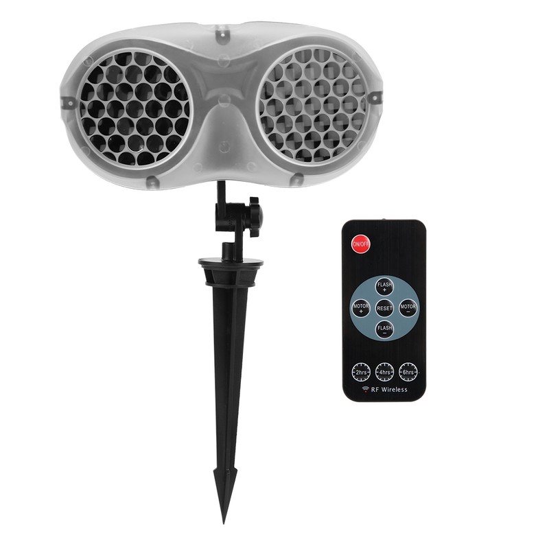 Snowflake Projection Light Waterproof Remote Control Light 100‑240V Lighting Supplies