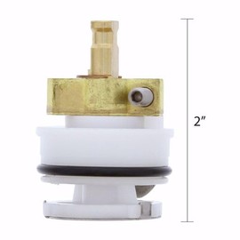 Jones Stephens Delta Monitor Tub/Shower Cartridge, 2"/ 5.08 cm Length, Fits Scald-Guard