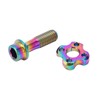 RISK Bike Front Derailleur Screw Gasket Kit Hollow Titanium Alloy