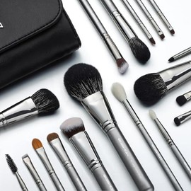 Juego de brochas de maquillaje profesional, brochas de maquillaje Eigshow perfectas para base de maquillaje facial, polvos, difuminadores, colorete,  