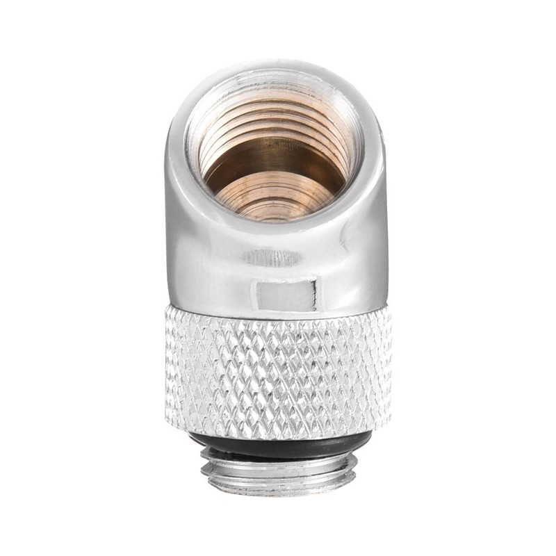 G1/4 Thread Water Cooling Fitting 45 Degree Elbow 360 Degree