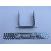 HAFD Drywall Brackets 75mm / 200mm Total Length, Pre-Galvanised Steel