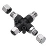 PATIKIL 3 Way Air Brush Adapter, 1/8" BSP Air Hose