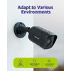 SANNCE 800TVL Security CCTV Bullet camera for Surveillance system, 100ft