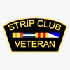 HOF Trading Strip Club Veteran Vinyl Sticker Waterproof Decal Laptop