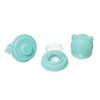 Baby Care 2-in-1 Fruit Teat, Feeding Aid, Protective Cap, Turquoise