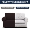 Cupuamon 2026 New Stretch Loveseat Sofa Slipcovers Couch Cover for