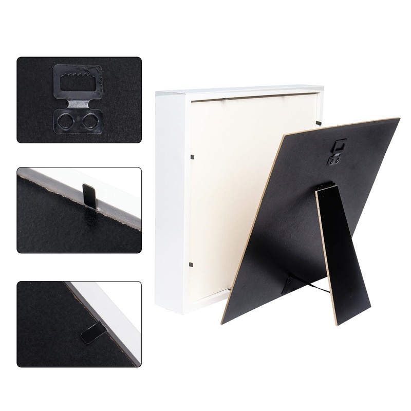 3D Shadow Box, Wooden Deep Box Frame Display Photo Frames