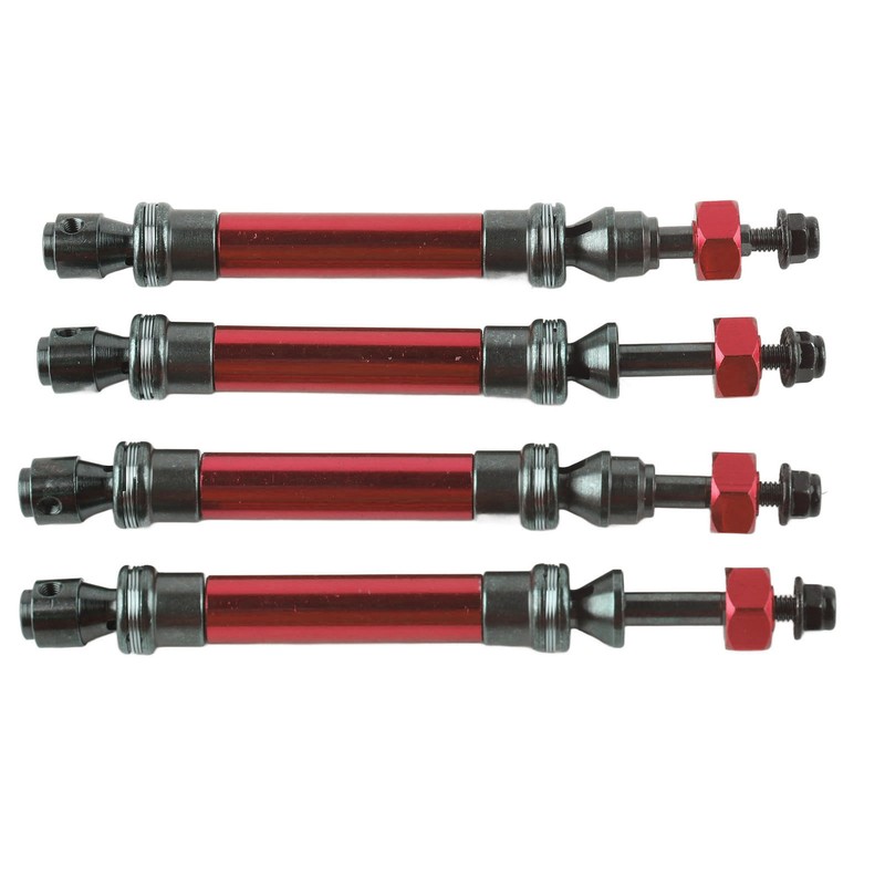 4Pcs CVD Front Rear Drive Shaft Metal Transmission Axle for