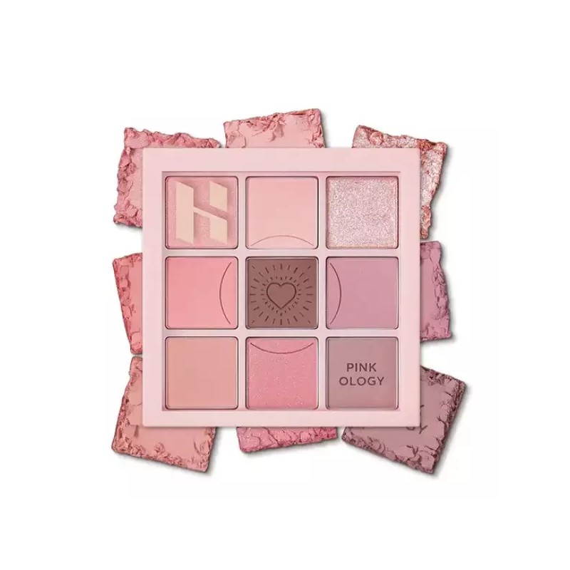 Holika Holika [홀리카홀리카] 핑크올로지 마이페이브 무드 아이 팔레트 [Holika Holika]
