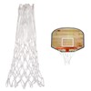Sanung 2 Pack Basketball Nets 12 Loops Rim All-Weather Polyester