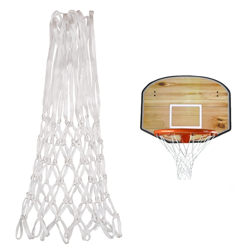 Sanung 2 Pack Basketball Nets 12 Loops Rim All-Weather Polyester