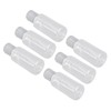 6pcs Camping Spice Containers Mini Portable Transparent Spice Jar Kit