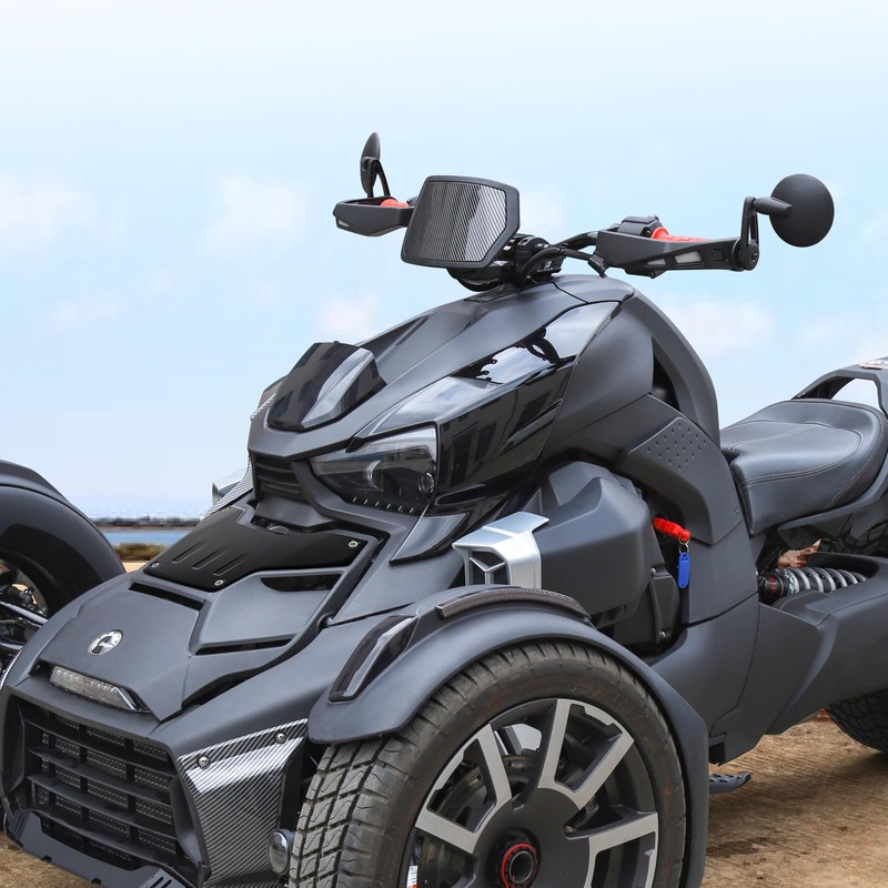 CPOWACE Gloss Black Fairing Panels Compatible with Can-Am Ryker All