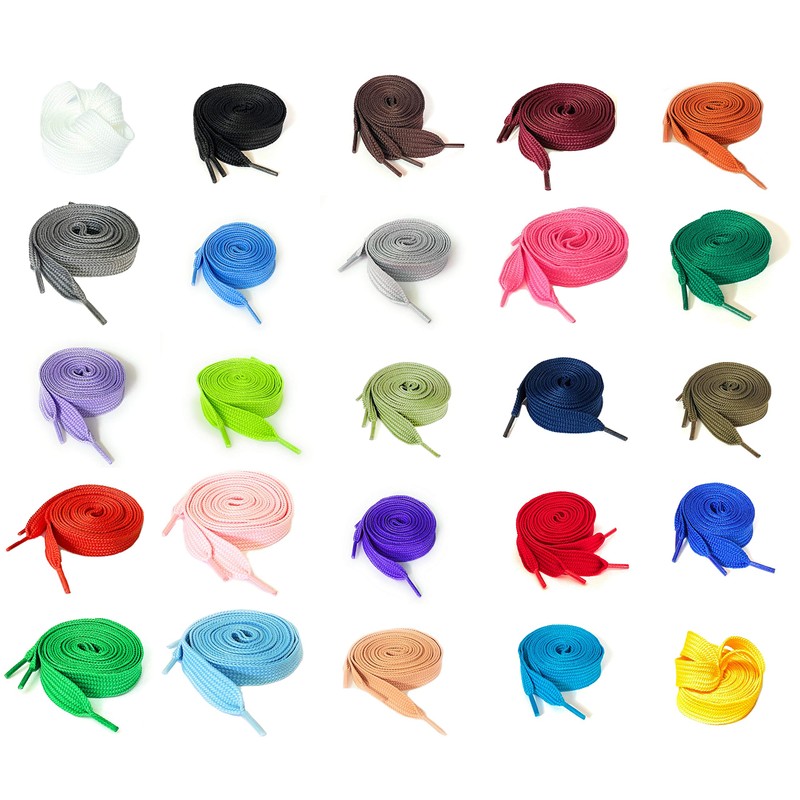 Thick Fat Shoelaces for Sneakers, Boots and Shoes By Ti
