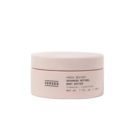 Versed Manteca Corporal Avanzada Con Retinol - Loción Corporal De Retinol Encapsulado Y Crema Reafirmante Para La Piel - Infundida Con Una Mantequilla Rica En Tripéptido Y Vitaminas