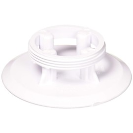 Pentair 08417-0005 White Cover Plate Replacement Adjustable Floor Inlet Fittings