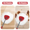 Spin Mop Head Refills for Vileda, 4pcs Spin Mop, Easy