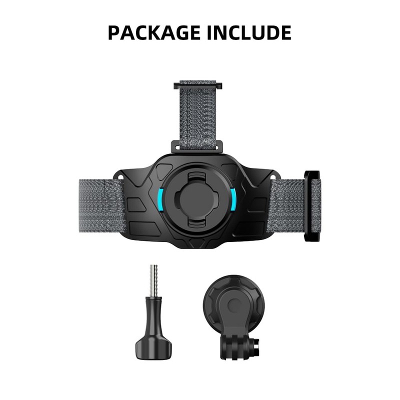 SUREWO Universal Magnetic Quick Release Head Strap Mount for Go
